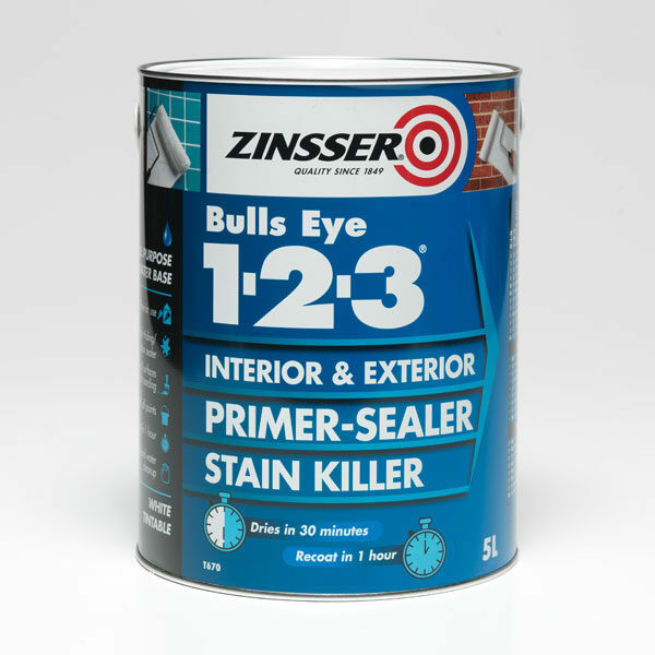 ZINSSER PRIMER 1-2-3 Bulls Eye